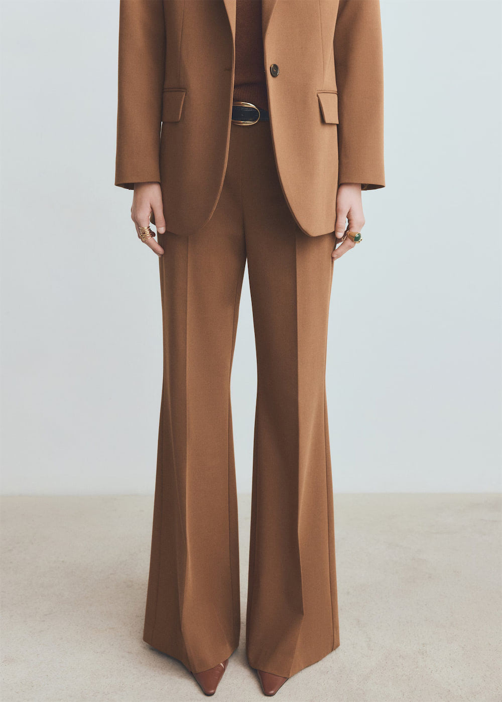 Wide leg suit trousers – Bild 4